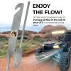 Keep Smiling Polaris UTV Door Latches Opens Door 8" for