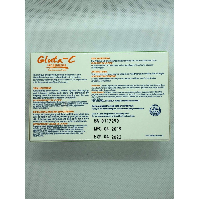 Gluta-C sSkin Lightening with Papaya Enzymes Soap