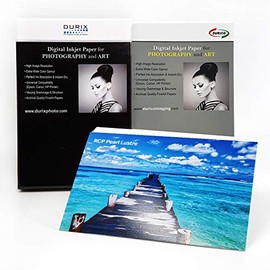 RCP Pearl Lustre 300gsm Digital Inkjet Paper for Photography and Art (4" x 6"/ 100 sheets)