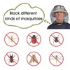GWHOLE 2 Pack Mosquito Head Net Protector Face Neck Protection