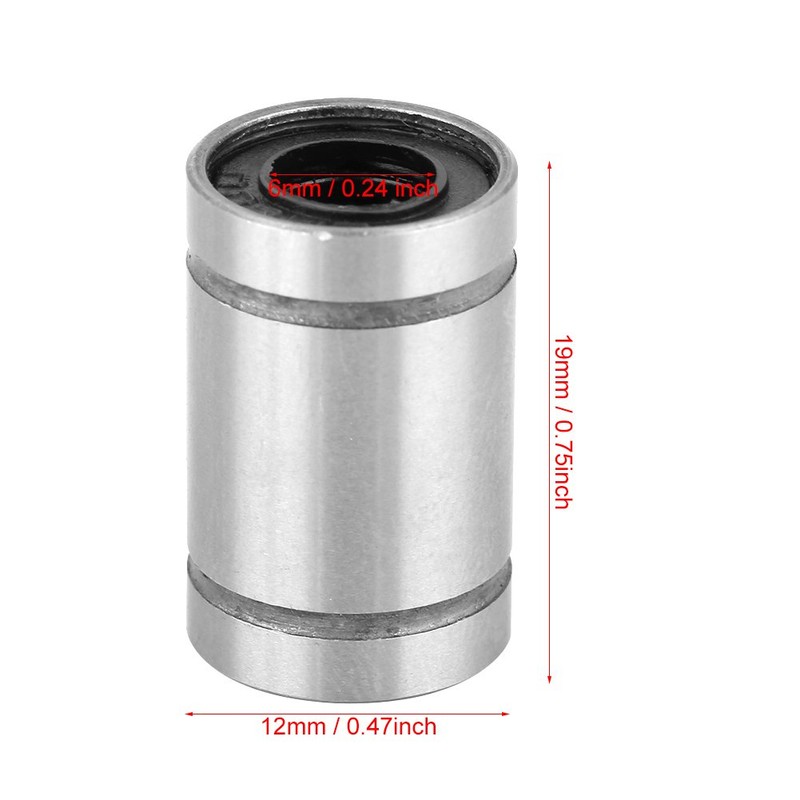 8 pieces LM6UU linear bearing 6 mm CNC linear motion