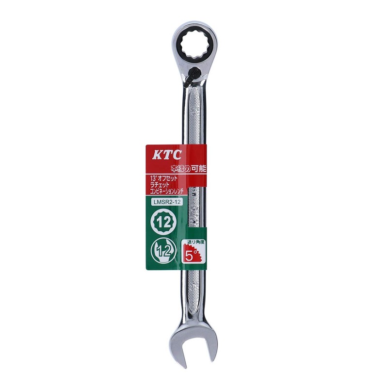 Kyoto Machine Tools (KTC) Gear Wrench 13 Degree Combination LMSR2-12-F