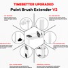 Multi Angle Paint Brush Extender V2, Long Handle Paint Brush,