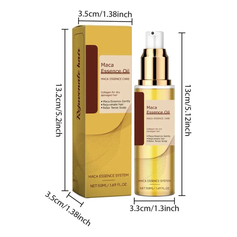 Bbspaceite Maca 50ml Para Cabello Seco Dañado Nutritivo Y.