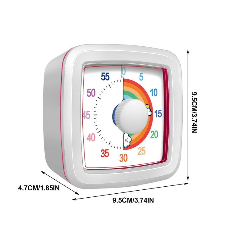 60 Minute Visual Timer | 60 Minute 1 Hour Countdown