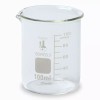 Karter Scientific 100ml Glass Beaker, Griffin Low Form, Graduated, Karter Sci 213D32 (Single)