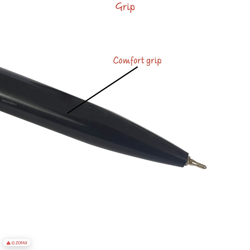 ZOFAX ClicRT Retractable Ballpoint Pens, BLACK, Fine Point (0.7mm), Pack