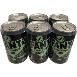 Fanta NEW LIMITED ED FANTA ZERO SUGAR MYSTERY FLAVORED SODA 6 PACK 7.5 FLOZ MINI CANS