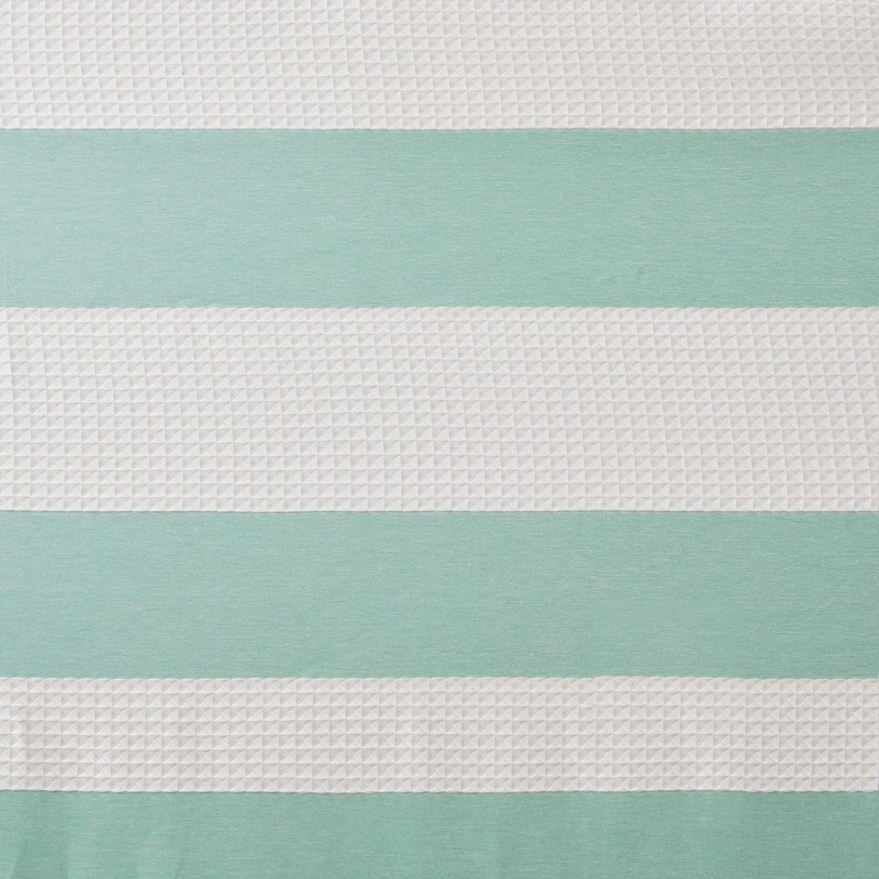 Madison Park MP70-1485 Spa Waffle Shower Curtain 72x72 Aqua,72x72