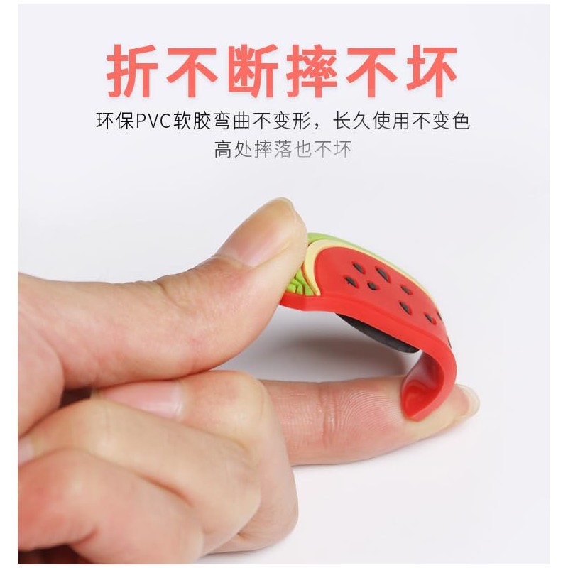 5pcs Fruit Fridge Magnets Set - Watermelon, Pineapple, Grape, Sliced