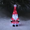 Lights4fun Outdoor Christmas Figure Light Up LED Acrylic Santa Claus