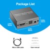 HDMI Audio Embedder Inserter Digital Analog Audio + DVI to
