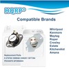 HQRP Dryer Thermostat Thermal Fuse Cut-Off Kit compatible with Kenmore