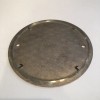Jones Stephens 6in. Nickel Bronze Round Cast Cleanout Cover