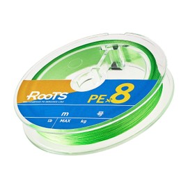 GOSEN Roots PE x 8 GMR8LG1506 Light Green Fishing Line, 164.0 yds (150 m) No. 0.6