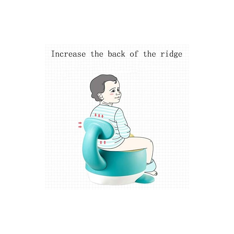 Potty Training Toilet with Lid and Removable Container Easy Clean