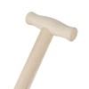 Rekord Spade Handle Made of Ash Wood with T-Shape, Total