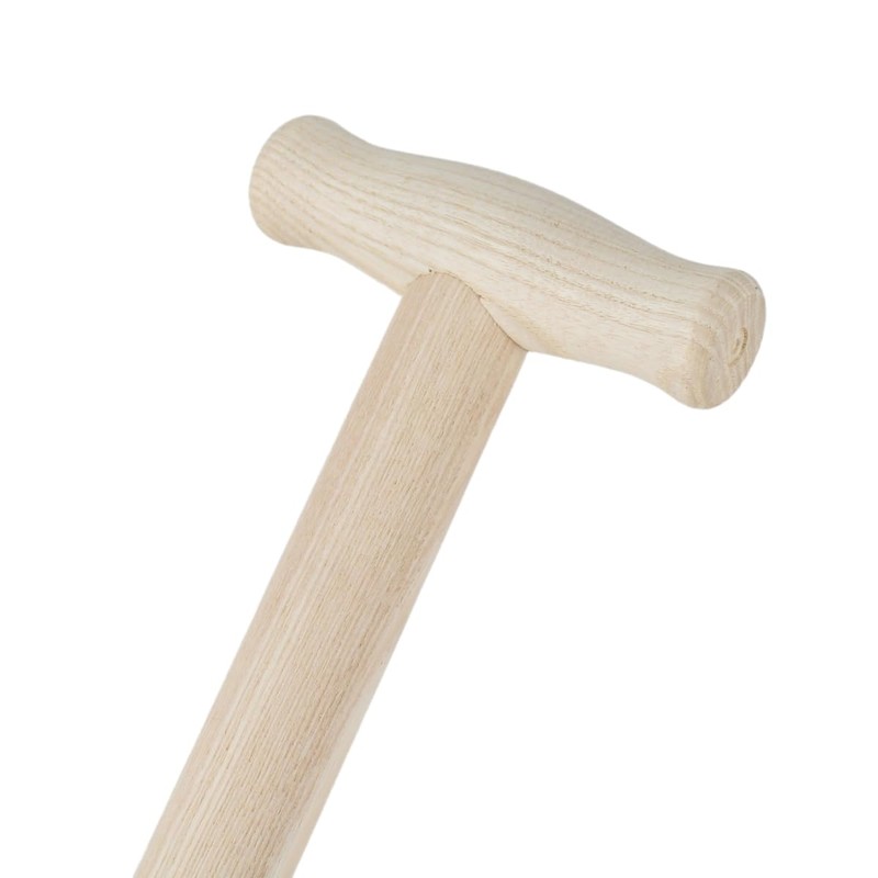 Rekord Spade Handle Made of Ash Wood with T-Shape, Total