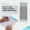 Enday Black Pens Ballpoint, Long Lasting Black Ink Pens Bulk