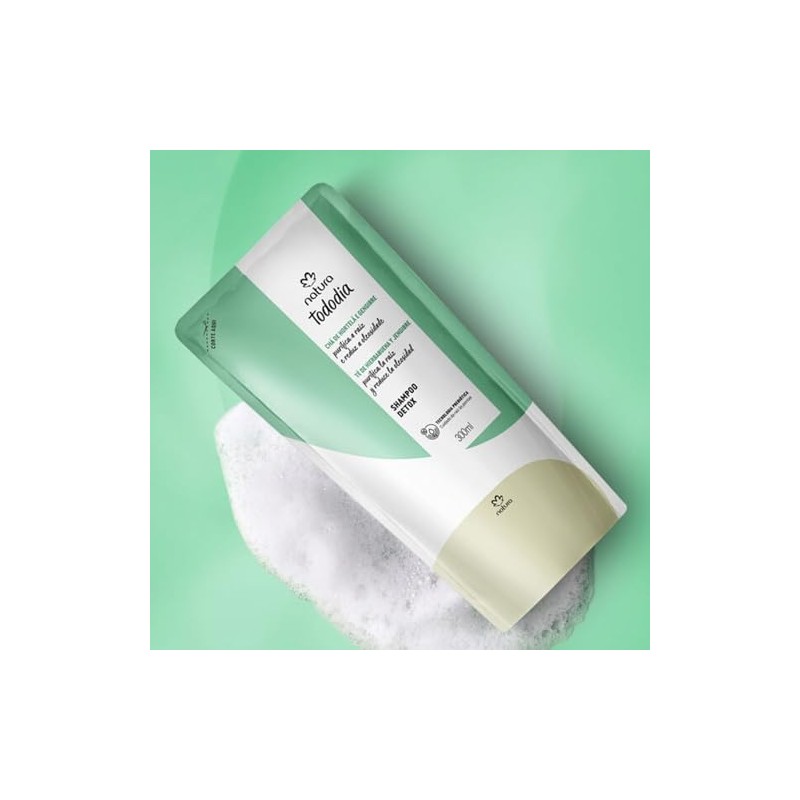 Shampoo Detox Natura Tododia Te de Hierbabuena y Genjibre Refill