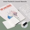 EMSHOI Dotted Notebook A5-100 GSM Hardcover Leather Dotted Journal with