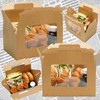 UnicoPak 30 Pack 9x6x6 Large Gable Boxes Treat Boxes with