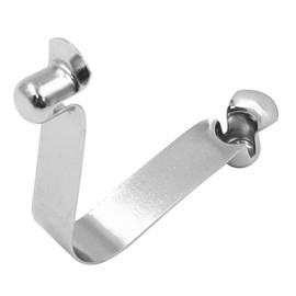 CENPEK 20pcs Tent Pole Clips, 8mm Kayak Paddle Spring Snap Clips, Stainless Steel Tent Pole Push Button Spring Clips for Camping Kayak Paddle