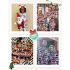 PATPAT Family Christmas Pajamas Tree Snowman and Letter Print Matching