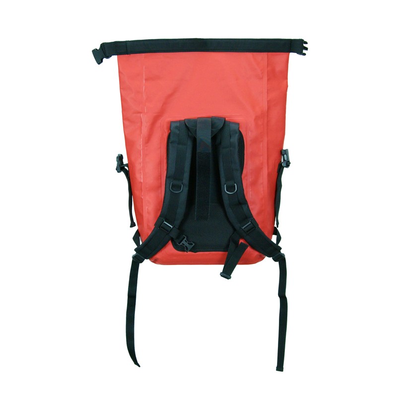 Vallation Outerwear, Waterproof 27L Roll Top Backpack, VBPO27, Orange