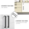 KNOKLOCK 10 Pack 5 Inch(128mm) Kitchen Cabinet Handles Matte Black