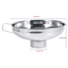 Stainless Steel Household Canning Jars Funnel Kitchen Utensils for Wide