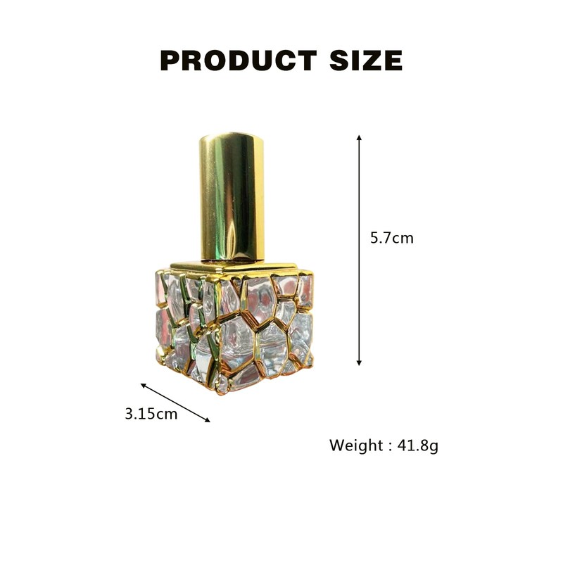 EVKILKJS 3Pcs Perfume Bottles Empty Refillable,Empty Perfume Bottles,Perfume Bottle Small