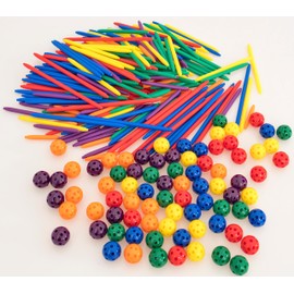 Betzold - Geometrie Steckbaukasten 330 Bauteile - Mathematik-Lehrmittel Grundschule