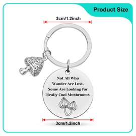 Heigebi Traveller Keychain Travel Lover Gift for Women Men Traveling Gift Inspirational Jewelry for Wanderer Christmas Birthday Gift for Traveller Friends Family Camping Keychain