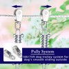 Snagle Paw Dog Tie Out Runner for Yard,Trolley System for