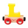 Bigjigs Rail Rail Letter Train L (Yellow)