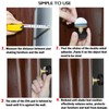 MEISO 2Pack Adjustable Threaded Bed Frame Anti-Shake Tool for Room