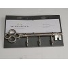 Threshold NEW Threshold Key Rail Hook Rack Satin Nickel Finish