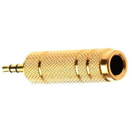 AceSoft Smart Technology Headphone Jack Adapter Portable 3.5mm to 6.5mm Female Jack Audio Stereo Adaptor Compatible with Speaker/Earphone/Microphone/Mobile phone