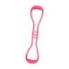 perfeclan Abbildung 8 Widerstandsband-Stretcher, tragbares Stretching-Workout-Übungs-elastisches Seil-Stretchband für Fitnessstudio-Pilates, Rosa