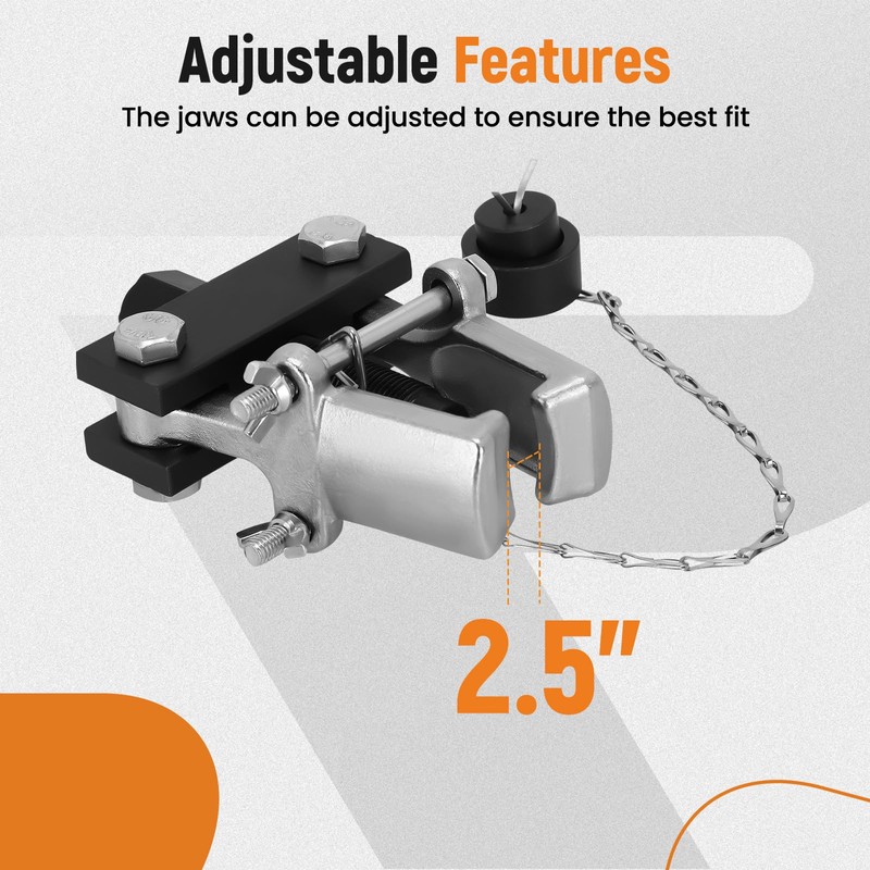 maXpeedingrods Heavy Duty Pitman Arm Puller with Adapter, Adjustable 2