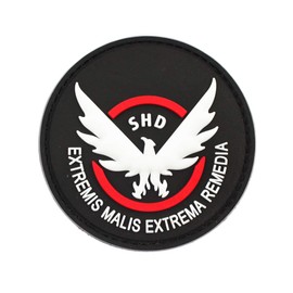 Olive-G The Divison SHD Removable Velcro Patch, Set of 3