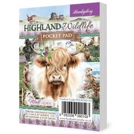 Hunkydory Crafts Highland Wildlife Pocket Pad