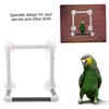 ORFOFE 1pc Large Bird Shower Perch Stand Skid Toy for