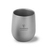 TOMSHOO Insulated Double Wall Drink Cup Camping Titanium Water Cup
