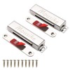 Mousike Magnetic Door Catch，70lb Stainless Steel Cabinet Door Magnets with