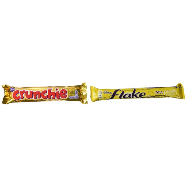 Cadbury Chocolates Variety Pack 4 Flake + 4 Crunchie