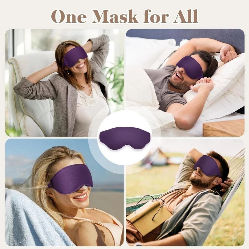 FYGRIP 3D Cooling Eye Mask Sleep Mask for Men &