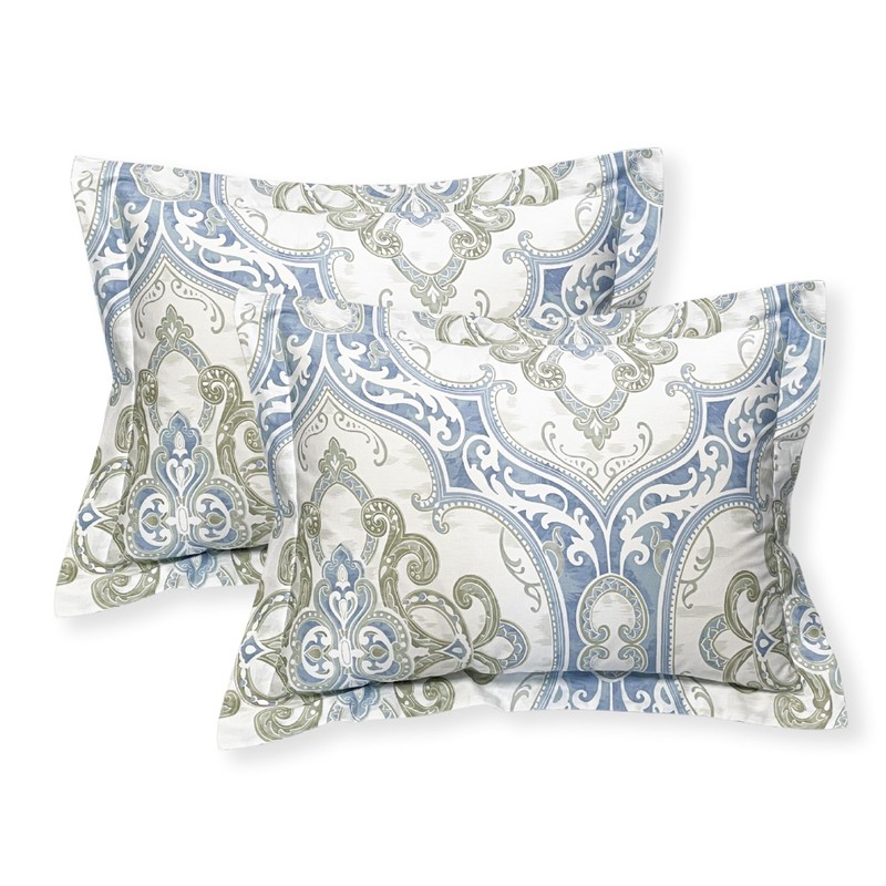 Creative Medallion 3PC Print Duvet Cover Set, 100% Cotton, Full/Queen