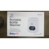 Babyaid Portable Bottle Warmer, Fast Heating w/4 Adapters Cordless White